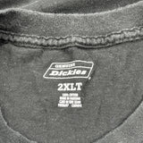 Dickies T-Shirt - 2XL Black Cotton