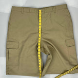 Dickies Cargo Shorts - 40″ Waist Beige Cotton Blend