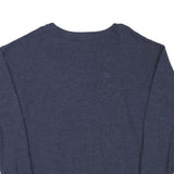 MICKEY MOUSE Mens Blue Sweatshirt Crew Neck S Cotton Blend Cartoon Graphic