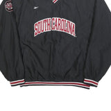 REEBOK Mens Black & Maroon South Carolina V-Neck XL Pullover Sweatshirt