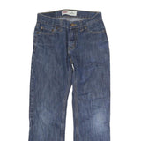 LEVI'S 514 SLIM Womens Jeans Blue Slim Straight Denim Medium W25 L25 Classic Fit