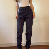 Dolce & Gabbana Trousers - 25W UK 6 Navy Cotton Blend