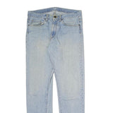 CARHARTT WIP Mens Jeans Blue Slim Skinny Denim Light W32 L31 Casual Wear