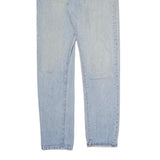 CARHARTT WIP Mens Jeans Blue Slim Skinny Denim Light W32 L31 Casual Wear