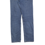 LEVI'S 505 Mens Jeans Blue Regular Straight Denim Medium W32 L32 Classic Zip