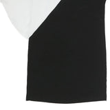 ZARA Womens Black & White Printed Top Short Sleeve Round Neck M Casual