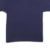 RUSSELL ATHLETIC Mens Navy Blue Nevada Graphic T-Shirt L Short Sleeve Crew Neck