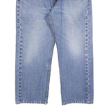 LEVI'S 505 Mens Jeans Blue Regular Straight Denim Medium W35 L25 Classic Fit Zip
