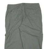 ST JOHNS BAY Womens Shorts Green Casual Cargo M W30 Comfort Fit