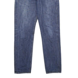 CARHARTT WIP Mens Jeans Blue Regular Straight Denim Medium W33 L32 Workwear