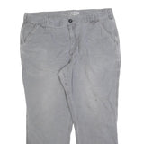 CARHARTT Mens Jeans Grey Relaxed Straight Denim Medium W40 L27 Cotton Workwear