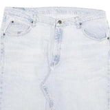WRANGLER Mens Light Blue Denim Casual Shorts 2XL W36 Classic Fit