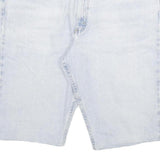 WRANGLER Mens Light Blue Denim Casual Shorts 2XL W36 Classic Fit