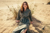 Isla - Midi Linen Dress