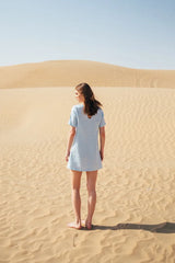 Claire - Straight T-Shirt Linen Dress