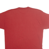 RUSSELL ATHLETIC Mens Red Reno Huskies Baseball Graphic T-Shirt L Crew Neck