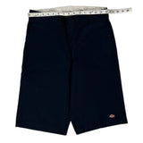 Dickies Shorts - 30W 13L Navy Polyester Blend
