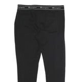 CHAMPION Womens Joggers Black XL W32 L26 Slim Tapered Logo Casual Tracksuit
