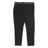 CHAMPION Womens Joggers Black XL W32 L26 Slim Tapered Logo Casual Tracksuit
