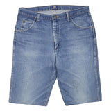 WRANGLER Womens Denim Blue Regular Fit XL W38 Cotton Blend Shorts