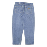 CARHARTT Mens Regular Fit Straight Blue Denim Jeans W34 L29 Classic Cotton Blend