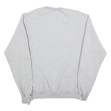 CHAMPION Mens Grey Georgia Bulldog Print Crew Neck M Cotton Blend Sweatshirt