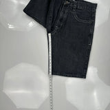 Avirex Graphic Denim Shorts - 38W 12L Gray Cotton