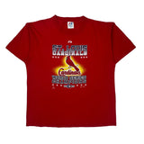 St. Louis Cardinals Majestic Graphic T-Shirt - XL Red Cotton