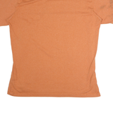 CARHARTT Mens Orange 2XL T-Shirt Short Sleeve Crew Neck Cotton Pocket