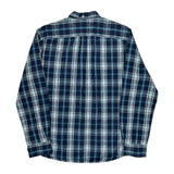 Tommy Hilfiger Checked Shirt - Large Blue Cotton