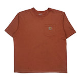 Carhartt T-Shirt - XL Orange Cotton