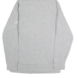 ADIDAS Mens Grey Hoodie M Cotton Pullover Drawstring Hood Casual