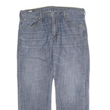 LEVI'S Mens Regular Fit Blue Denim Jeans W36 L32 Classic Cotton Zip Pockets