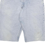 WRANGLER Mens Denim Blue Casual Shorts 2XL W34 Cotton Blend Summer Wear