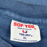 Tee Jays Single Stitch T-Shirt - XL Blue Cotton