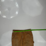 Carhartt Double Knee Carpenter Trousers - 30W 32L Brown Cotton