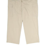 CAMEL ACTIVE Mens Cotton Blend Beige Regular Fit Straight Leg Trousers W32 L28