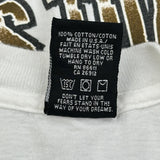 Single Stitch Elizabeth High School Edison House Physical Ed Dept No Fear T-Shirt - XL White Cotton