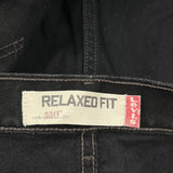 550 Levis Jeans - 34W 30L Black Cotton
