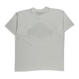 Single Stitch Lady Luck Casino Fruit Of The Loom Graphic T-Shirt - XL White Cotton Blend