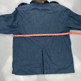 Burberry Trench Coat - XL Blue Cotton