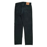 501 Levis Jeans - 32W 32L Black Cotton