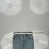 70S Orange Tab Levis Jeans - 27W US 4 Light Wash Denim
