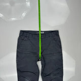 Carhartt Carpenter Trousers - 34W 30L Grey Cotton