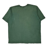 Carhartt T-Shirt - Large Green Cotton