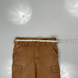Unbranded Cargo Trousers - 36W 29L Brown Cotton