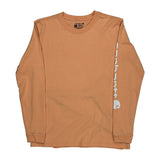 Carhartt Long Sleeve T-Shirt - Medium Orange Cotton