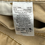 Carhartt Cargo Pants - 38W 30L Brown Cotton Blend