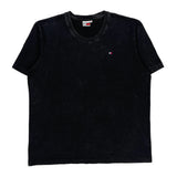 Tommy Hilfiger T-Shirt - XL Black Cotton
