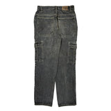 Cool Blues Cargo Pants - 32W 32L Gray Cotton